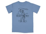 Modern Cowboy Line Art T-Shirt thumbnail 6