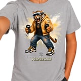 VR Tiger Gamer Shirt for Boys, Funny Virtual Reality Gaming Tee, Kids Birthday Gift, Pixo League by Farron House thumbnail 15