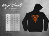 Pickleball Gildan Fleece Hoodie, Pickleween Halloween Pumpkin Paddle Graphic, Cozy Fall Court Pullover thumbnail 12