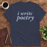 I Write Poetry Softstyle Tee thumbnail 6