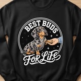 Best Buds For Life Dachshund Tee thumbnail 5