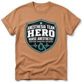 Nurse Anesthetist Hero Tee thumbnail 6