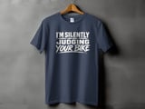 I’m Silently Judging Your Bike | Bike Shirt thumbnail 4
