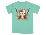 Artisan Floral Skull T-Shirt thumbnail 9