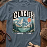 Retro Glacier Mountain Tee thumbnail 3