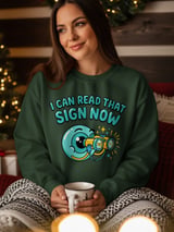 Cartoon Eyeball Binoculars T-Shirt: Eye Surgery Recovery, Improved Clear Vision Reading thumbnail 3