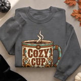 Cozy Cup Western Coffee T-Shirt or Sweatshirt thumbnail 19