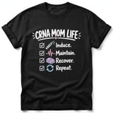 CRNA Mom Life Tee thumbnail 3