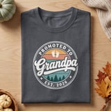 Promoted to Grandpa Est 2026 Tee thumbnail 1