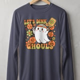 Pickleball Sport-Tek Long Sleeve Tee, Let's Dink Ghouls, Sun Shield Shirt thumbnail 5