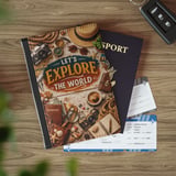 Let's Explore the World Passport Cover thumbnail 4