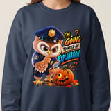 Halloween Officer Hoot the Owl Sweatshirt thumbnail 14