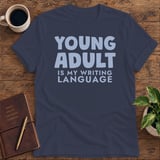 Young Adult Is My Writing Language Softstyle Tee thumbnail 6