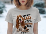 Basset Hound Time Tee thumbnail 5