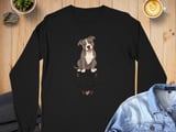 Proud Pit Bull Mom Long Sleeve Tee thumbnail 1
