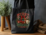 Merry Bookmas Club Christmas Graphic, Cozy Bookish Holiday Art, Book Lover Christmas Gift, Reader Winter Design, Retro Book Club Merch thumbnail 20
