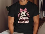 Soccer Grandma Bow Tee or Sweatshirt thumbnail 11