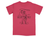 Modern Cowboy Line Art T-Shirt thumbnail 3