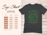 Alaska The Last Frontier Moose Graphic Tee thumbnail 14