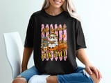 All Booked For Fall Sweatshirt, Cozy Ghost Reading Book Hoodie, Autumn Pumpkin Spice Latte Lover T-Shirt, Librarian Teacher Gift thumbnail 2