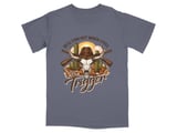 Desert Outlaw Skull Graphic T-Shirt thumbnail 2