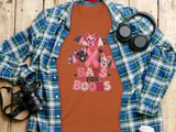 Faux Patchwork Bats For Boobs Tee thumbnail 10