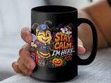 Stay Calm I'm Here EMT Bee Mug thumbnail 11