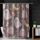 Kawaii Ghost & Pumpkin Wonderland Digital Size Bundle Png thumbnail 10