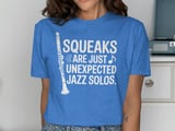 Clarinet Squeaks Are Just Unexpected Jazz Solos Tee thumbnail 10