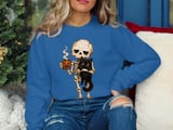 Skeleton Coffee and Cat Tee or Sweatshirt thumbnail 16