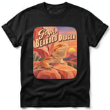 Gogh Bearded Dragon ~ Comfort Colors Premium Tee thumbnail 1
