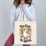 Too Cute To Spook Tote Bag thumbnail 2