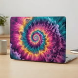Cosmic Tie Dye Spiral MacBook Case thumbnail 4