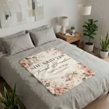 She Said Yes Floral Blanket thumbnail 5