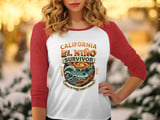California El Nino Survivor Long Sleeve Tee thumbnail 4