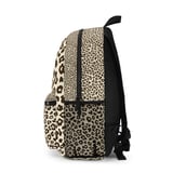 Classic Leopard Print Backpack, Animal Pattern Spiral Notebook, Wild Aesthetic School Bag & Journal Set thumbnail 7