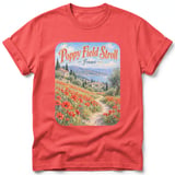 Poppy Field Stroll ~ Comfort Colors Premium Tee thumbnail 3