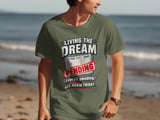 Living The Dream Payroll Pending Tee thumbnail 3