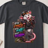 Stay Chaotic Parker the Possum Tee thumbnail 15