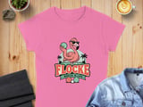 Retro Bocce Ball Flamingo T-Shirt, Funny 'Flocke Bocce Is Life' Summer Tee, Vintage Outdoor Game Shirt Gift for Him Her, Vacation Apparel thumbnail 3