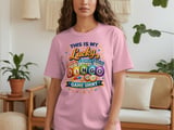 Vibrant Lucky Bingo Game Day T-Shirt thumbnail 3