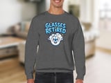 Glasses Retired T-Shirt Post LASIK Eye Surgery Vision Correction Eyeball Graphic Apparel thumbnail 15