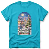 Snow Dots ~ Comfort Colors Premium Tee thumbnail 5