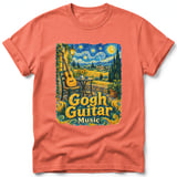 Gogh Guitar ~ Comfort Colors Premium Tee thumbnail 4