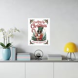 Christmas Nutcracker Poster: Funny Festive Art, Cool Shades, Holiday Decor thumbnail 10