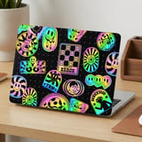 Trippy Rave Collage MacBook Case thumbnail 2