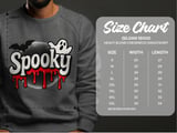 Halloween, Spooky Sweatshirt, Halloween Sweatshirt, Bat Ghost Graphic Sweatshirt, Halloween Party Sweatshirt, Autumn Fall Sweatshirt thumbnail 7
