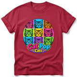 Cat Pop ~ Comfort Colors Premium Tee thumbnail 2