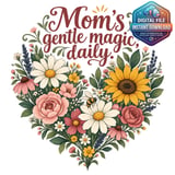 Mom's Gentle Magic Digital PNG thumbnail 2