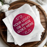 Custom Logo Napkins - Your Logo, Artwork &Design thumbnail 1